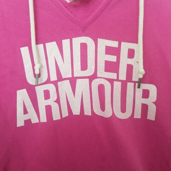 Under Armour UA Cold Gear Spell Out Hoodie XS - Picture 4 of 11